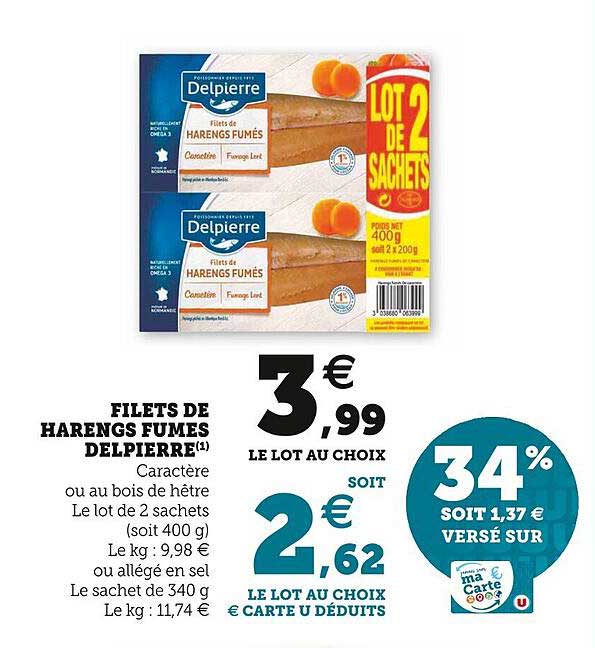 Promo Filets De Harengs Fum s Delpierre Chez Hyper U ICatalogue fr promo-filets-de-harengs-fum-s-delpierre-chez-hyper-u-icatalogue-fr