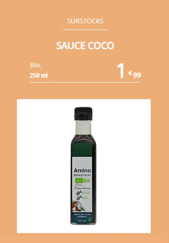 Promo Sauce Coco chez NOZ iCatalogue.fr