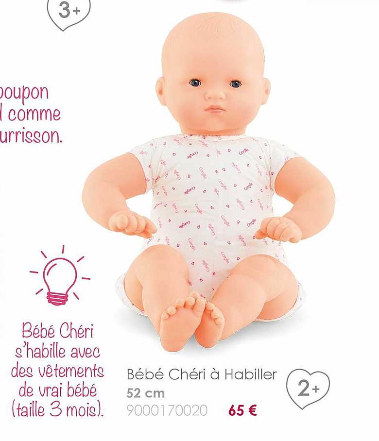 Offre Bebe Cheri A Habiler Chez Corolle