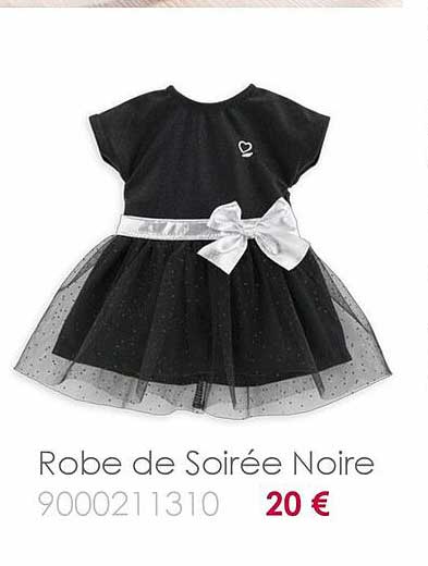 Promo Robe De Soirée Noire Chez Corolle Icataloguefr 4059