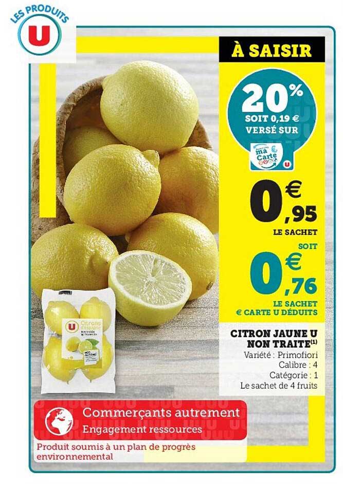 Citron Jaune – LA COOP Express