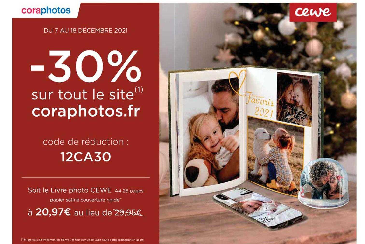 Promo Livre Photo Cewe chez Cora iCatalogue.fr