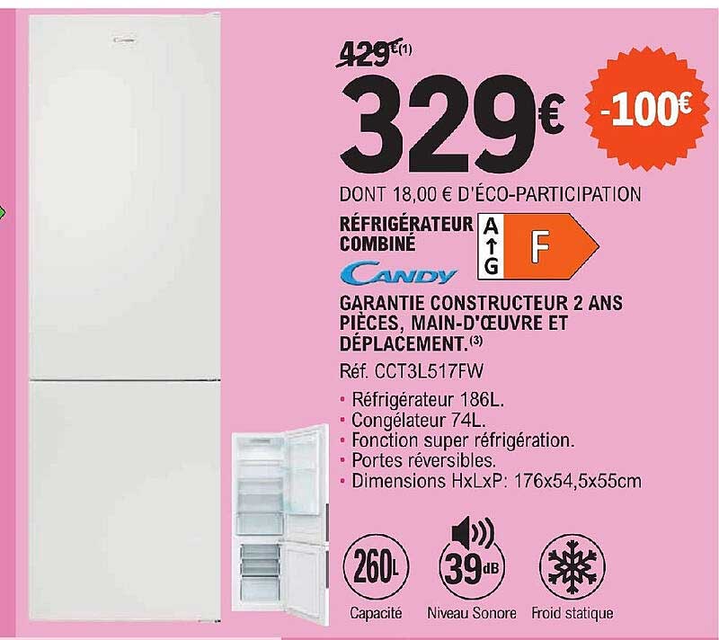 Refrigerateur Pas Cher Leclerc
