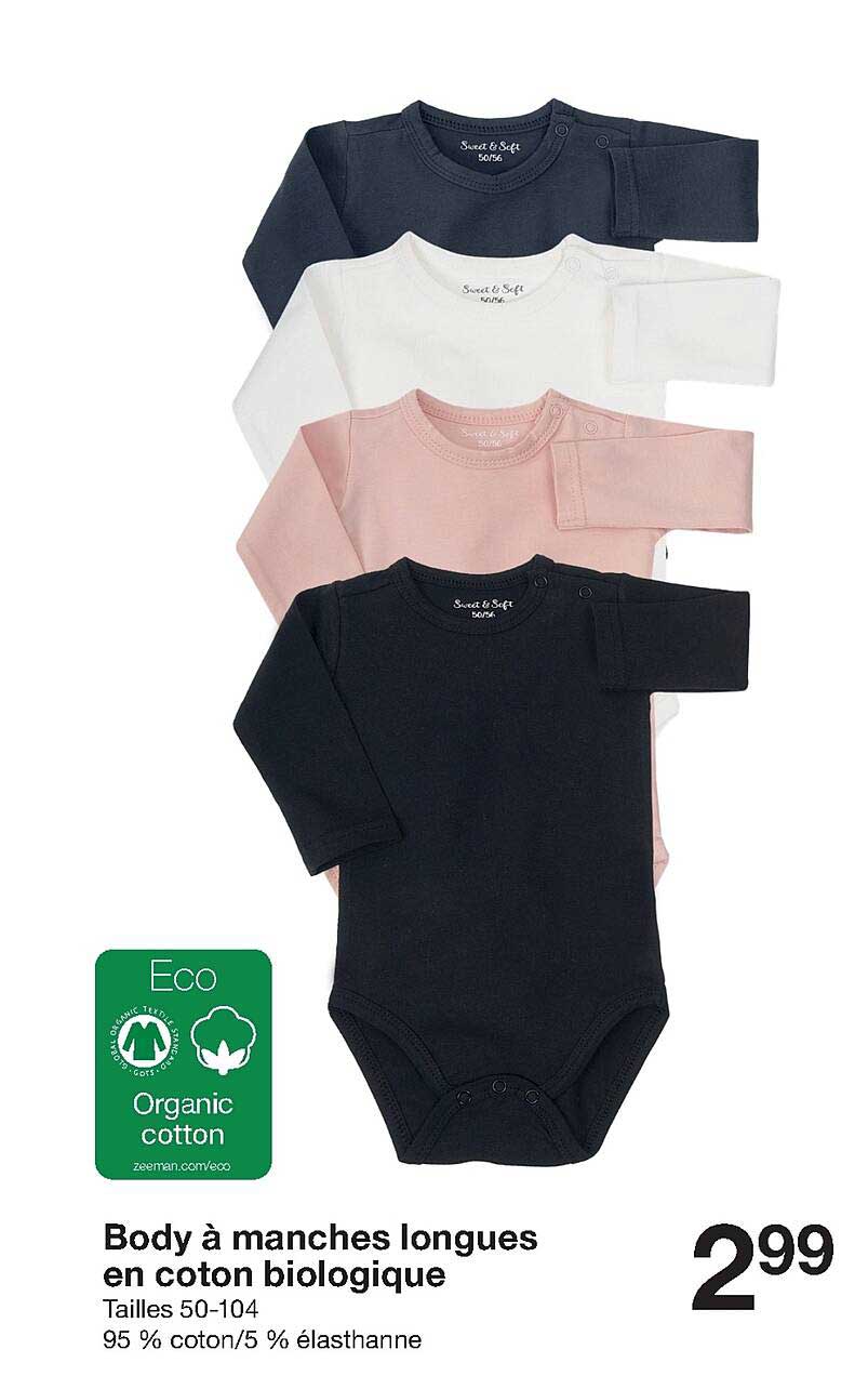 Bodies Bébé Manches Longues 100% Coton – Lot De 5 – Couleur Rose Motif Lapin, Boutons Sans Nickel – NEXT