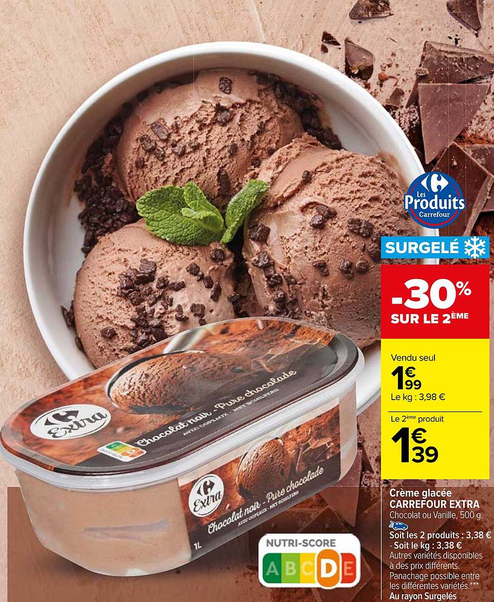 Promo Cr me Glac e Carrefour Extra Chez Carrefour ICatalogue fr Promo Cr me Glac e Carrefour Extra Chez Carrefour ICatalogue fr