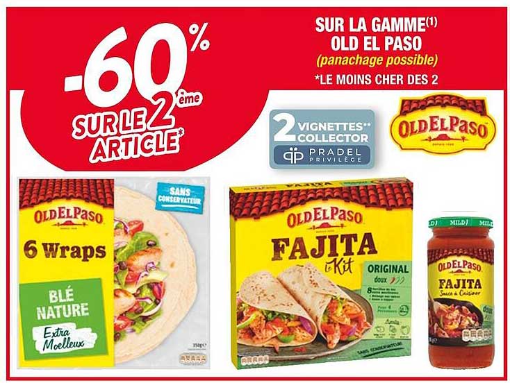 Chapelure Assaisonnée Old El Paso Utilisation www.icatalogue.fr