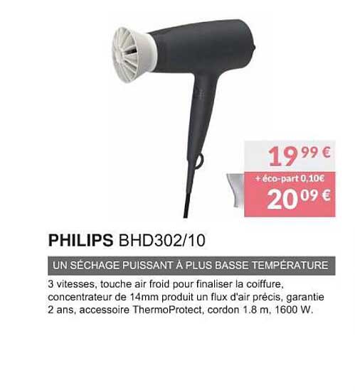 Promo Philips Bhd302-10 chez Copra - iCatalogue.fr