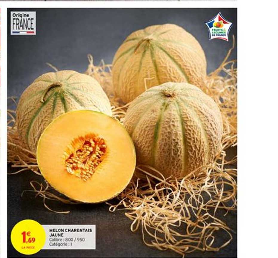 Offre Melon Charentais Jaune chez Intermarche