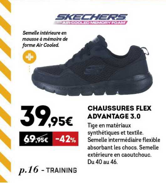 grosor Ordenado dos semanas Offre Chaussures Flex Advantage 3.0 Skechers chez Sport 2000