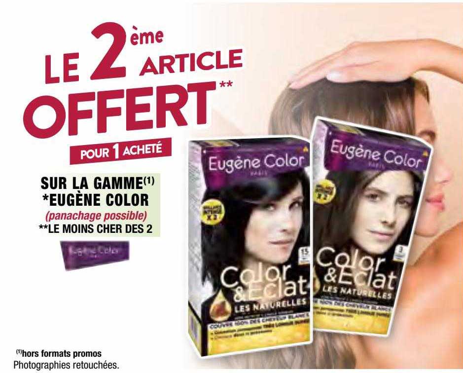 Promo La Gamme Eugène Color chez Migros France - iCatalogue.fr