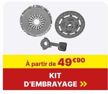 Kit D'embrayage PROCODIS KTE393 - Équivalent Valeo, LUK, Sachs
