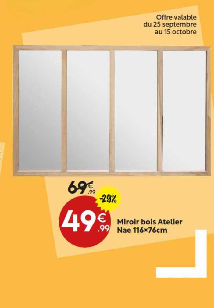 Miroir Louis-Philippe Doré à La Feuille d'Or 76 X 55 Cm