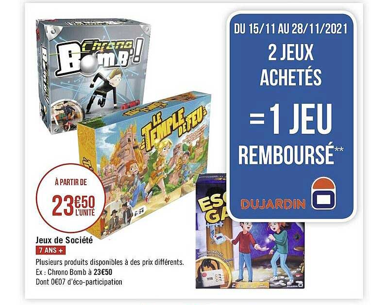 Promo Jeux De Société Dujardin chez Casino Supermarchés iCatalogue.fr