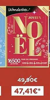 Offre Joyeux Noel Wonderbox Chez Casino Supermarches