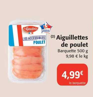 Promo Aiguillettes De Poulet Chez Colruyt - ICatalogue.fr