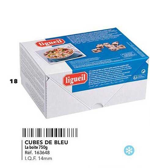 Promo Cubes De Bleu chez METRO - iCatalogue.fr