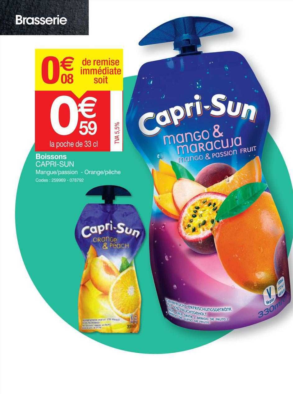 Promo Boissons Capri sun Chez Hyper U ICatalogue fr