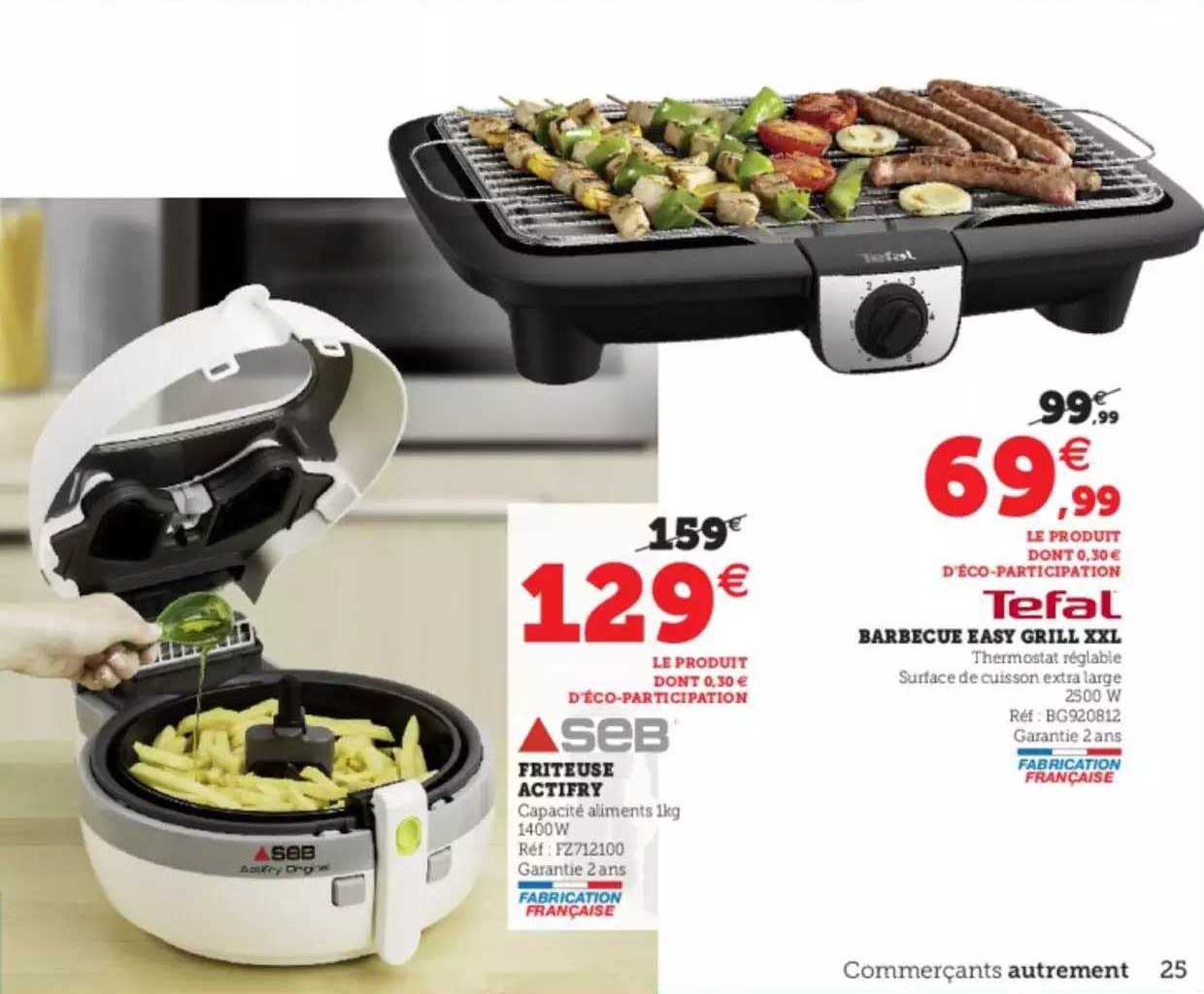 Promo Friteuse Actifry chez Carrefour