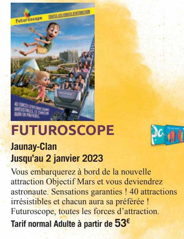 Carrefour Spectacles Futuroscope Jaunay-clan