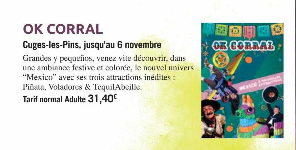 Carrefour Spectacles Ok Corral