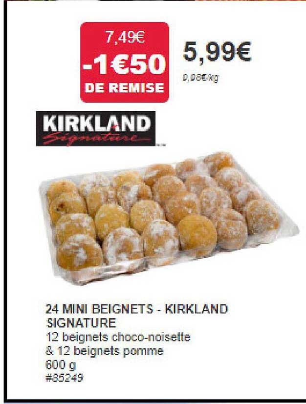 Promo 24 Mini Kirkland Signature chez Costco iCatalogue.fr