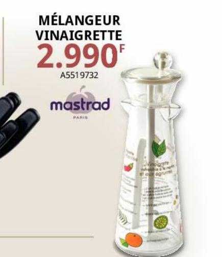 Mastrad - Mélangeur à vinaigrette - Achat & prix