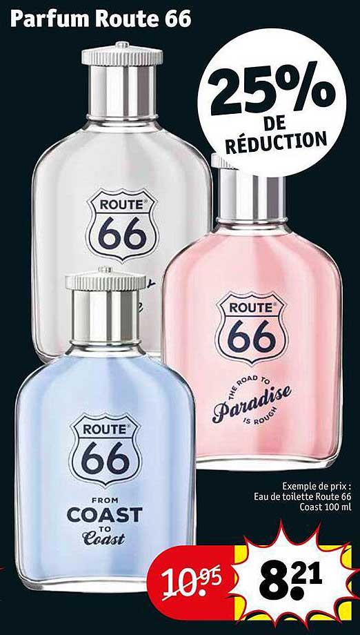 Promo Parfum Route 66 chez Kruidvat - iCatalogue.fr