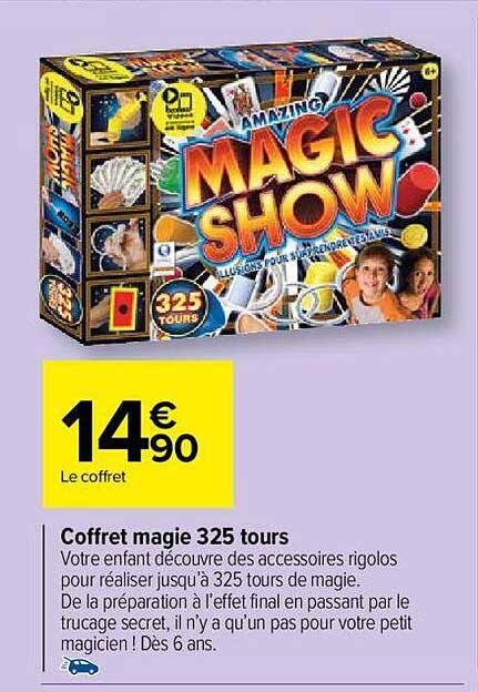 magic show 325 tours carrefour