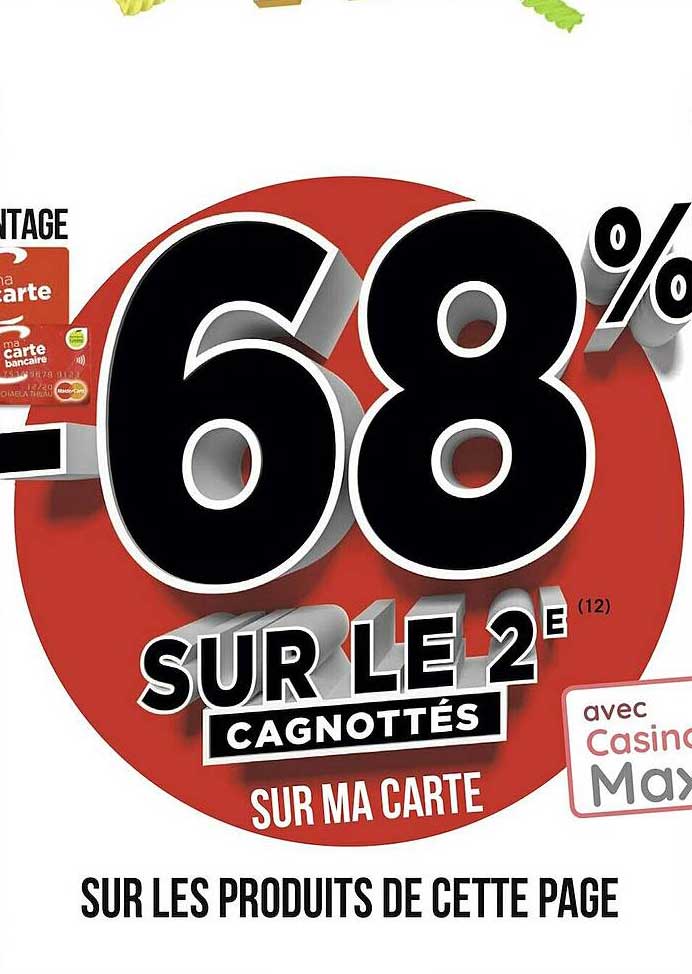 Promo Casino Max chez Géant Casino - iCatalogue.fr