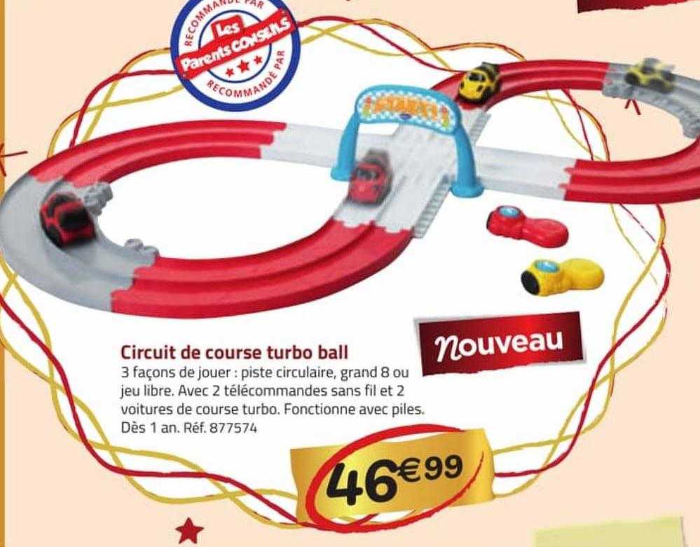 Circuit De Course Flexible 6 M Double Piste - Avec 4 Voitures, Ventouses - Jeu Garçon Fille 3-8 Ans