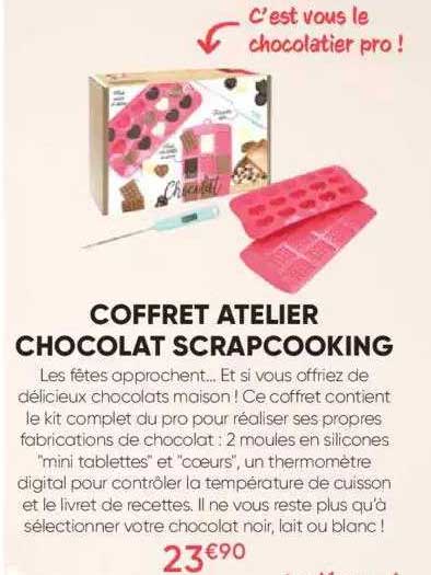 Atelier chocolat - ScrapCooking