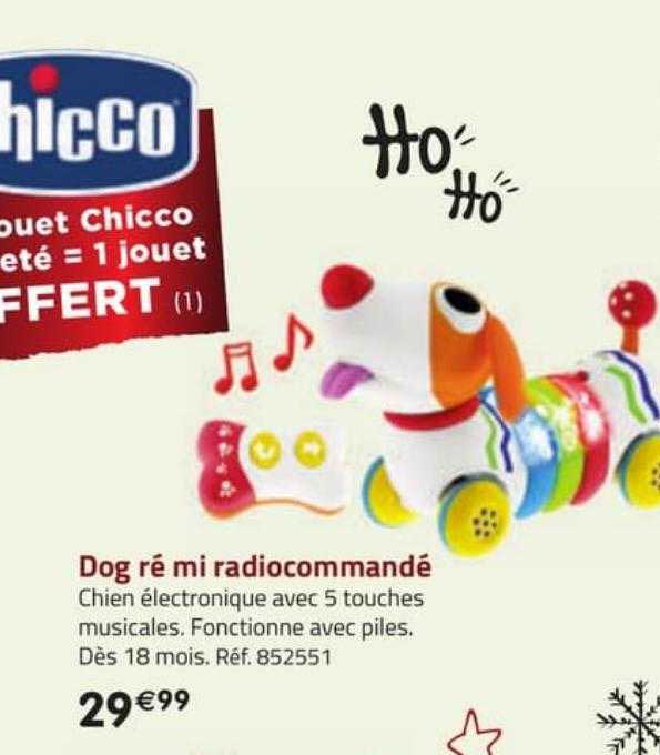 Promo Dog R?� Mi Radiocommand?� chez La Grande R?�cr?� - iCatalogue.fr