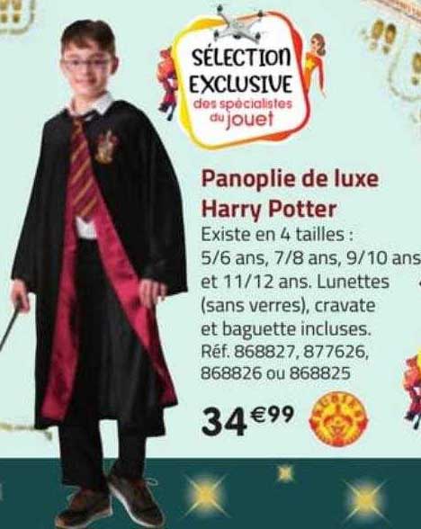 Déguisement luxe Harry Potter Taille M - La Grande Récré