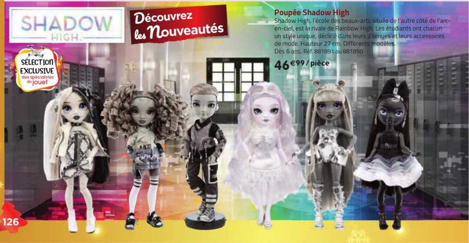 Poupée Shadow High Fashion Doll SF Green - La Grande Récré