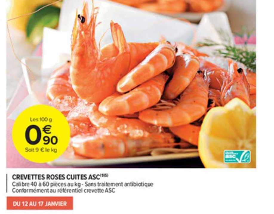 Prix Des Crevettes Roses
