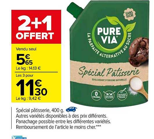 Pure Via® Spécial Pâtisserie - Pure Via