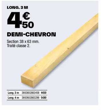 Demi Chevron Brico Depot