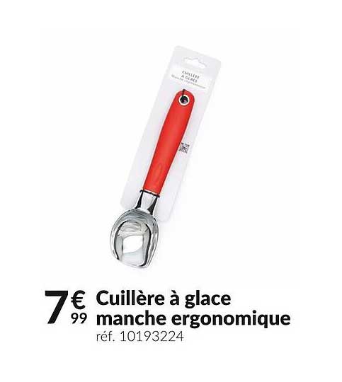 Cuillère à Thé En Inox Avec Manche En Bois - Design Ergonomique, Pour Dessert, Glace, Occasions Spéciales