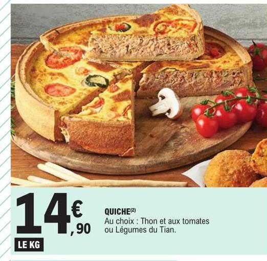 Promo Quiche chez E.Leclerc iCatalogue.fr