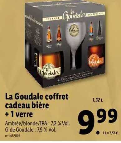 Coffret Leffe 4 Bts + 2 Verres - Bière Belge