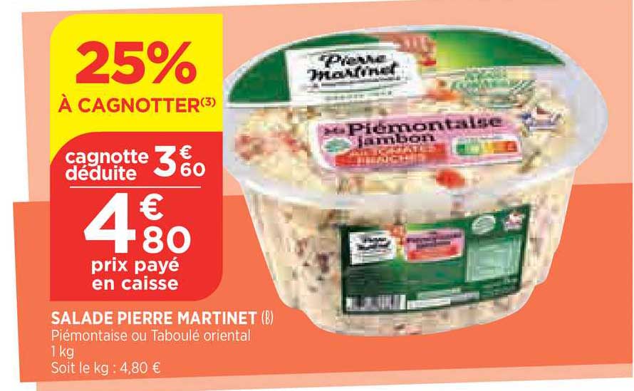 Offre Salade Pierre Martinet chez Bi1