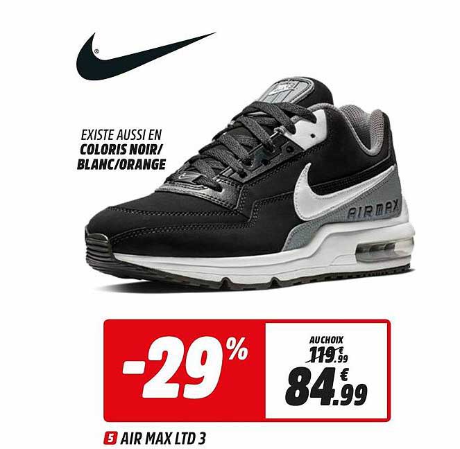 Around Expensive Discovery Offre Air Max Ltd 3 Nike chez Intersport