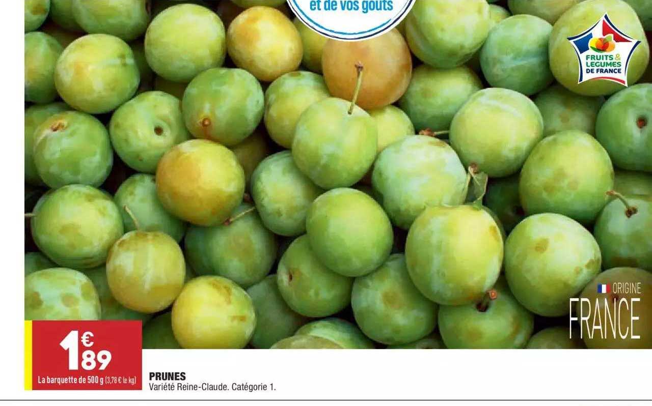 Promo Prunes chez Aldi iCatalogue.fr