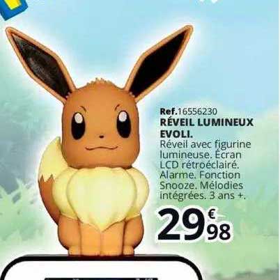 Promo Pokémon réveil évoli ou pikachu lumineux chez Maxi Toys
