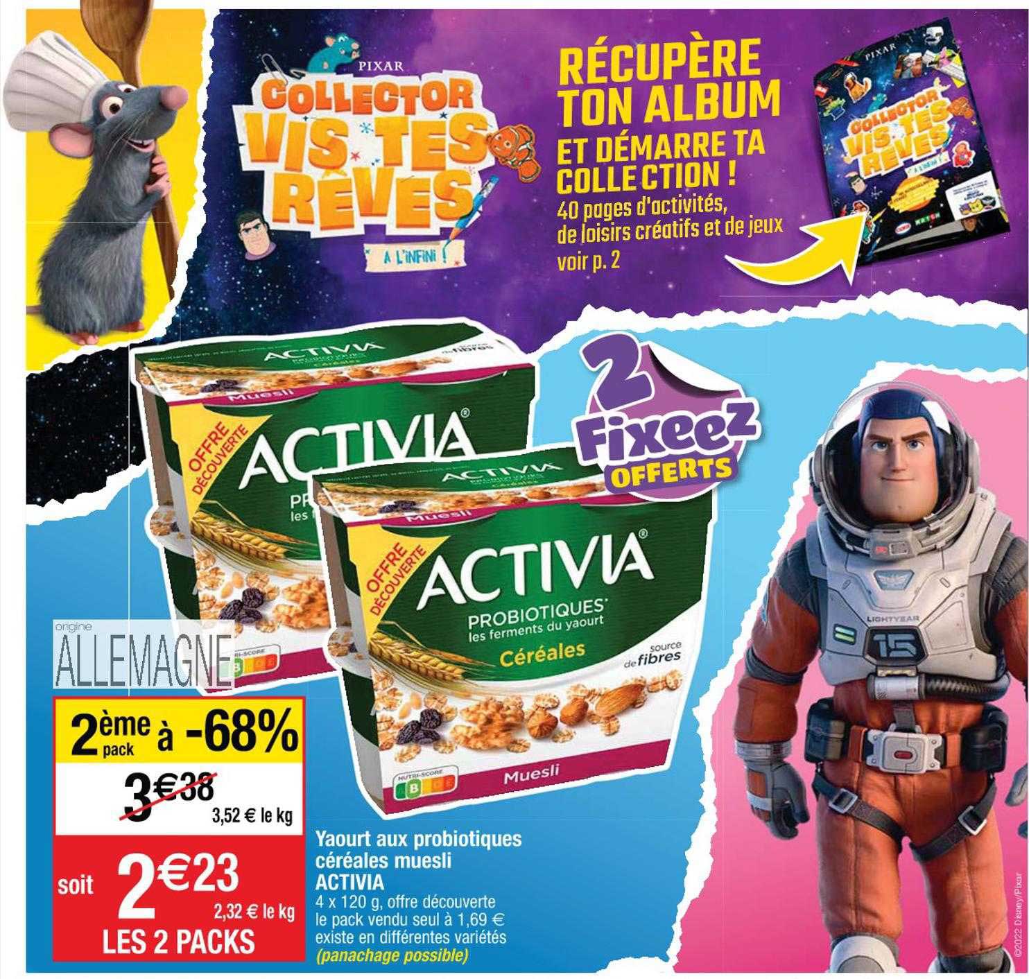 Promo Yaourt Aux Probiotiques C R Ales Muesli Activia Chez Cora Icatalogue Fr