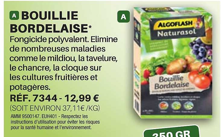 Bouillie Bordelaise Algoflash Naturasol