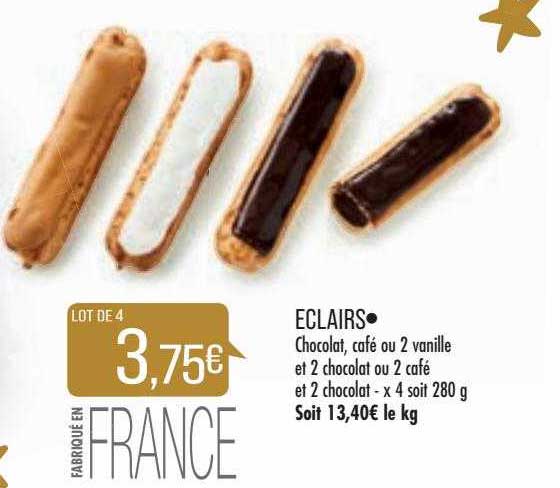 Promo éclairs chez Match - iCatalogue.fr