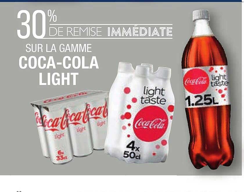 Offre La Gamme Cocacola Light chez Match