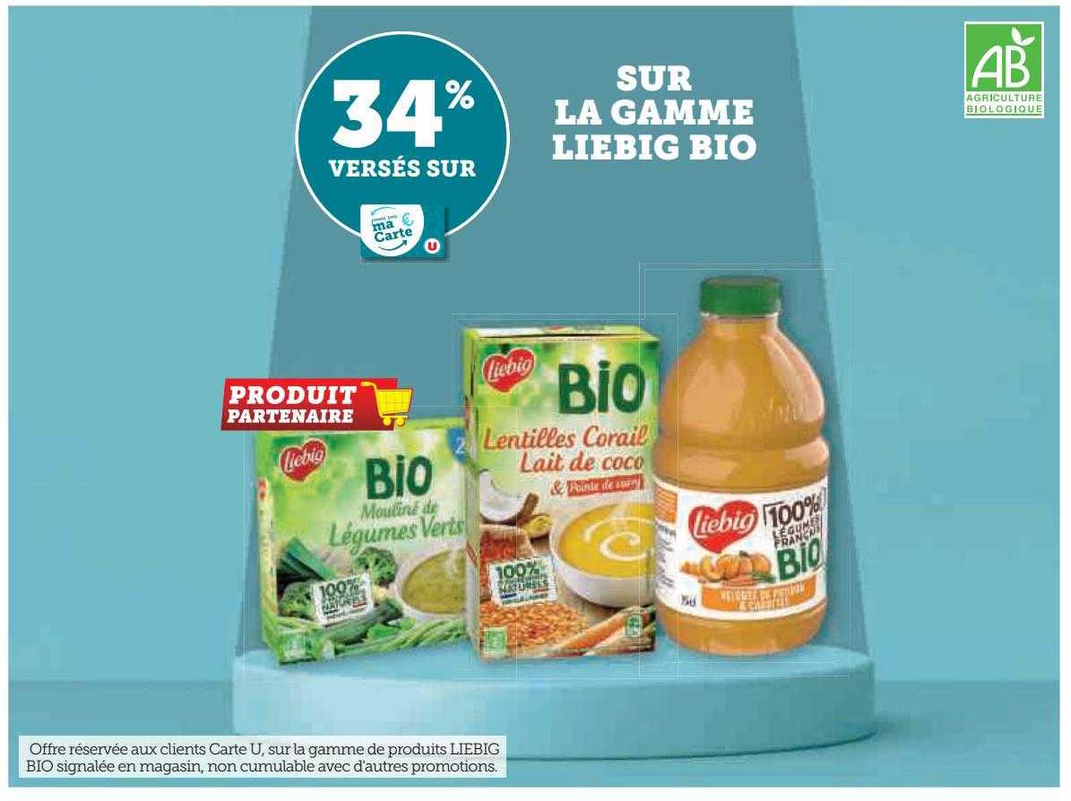 Promo La Gamme Liebig Bio chez Hyper U iCatalogue.fr