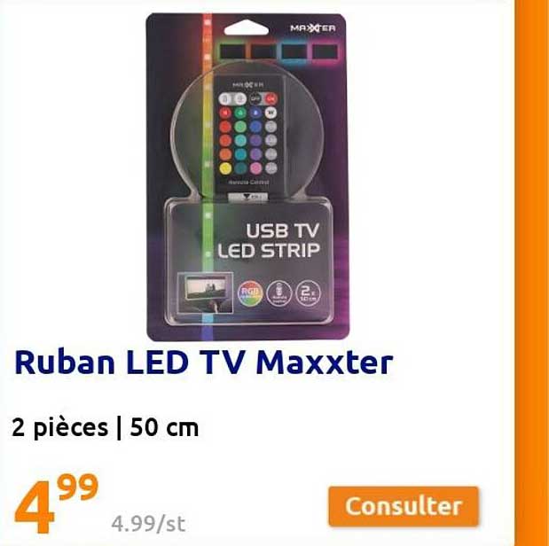 Ruban LED USB Maxxter